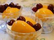 RICETTE: coppa gelato alla crema, pesche ciliegie