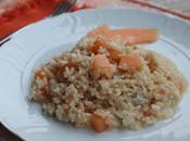 Risotto melone gorgonzola
