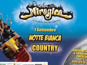 Notte Bianca COUNTRY Parco divertimenti MIRAGICA Nuit Blanche Parc d'attractions Miragica