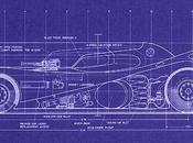 Blueprints 1989 Batmobile