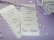Segnalibri ringraziamento matrimonio eventi speciali