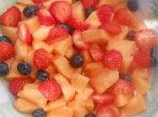 RICETTE: Macedonia melone frutti bosco