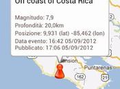 Terremoto spaventoso Costarica: della scala Richter