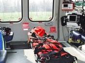 Strada Porto Torres- Castelsardo Impatto ambulanza auto ferito grave