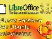 LibreOffice 3.5.4 Velocissimo Ubuntu