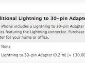 Apple regala l’adattatore connettore Lightning?