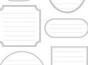 Free Printable!Etichette libri quaderni!