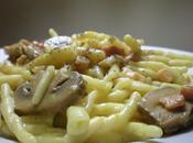 ricetta Nicola…. qualche modifica… ovvero Trofie Funghi Curry!