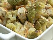 Broccoli tofu traybake