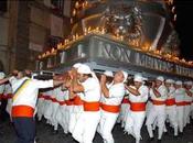 "Macchina Santa Rosa" portata processione