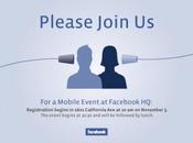 Facebook: conferenza “mobile” novembre, Facebook Phone arrivo?