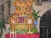 Esposizione reliquie nella cattedrale Fidenza