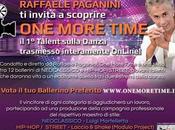 Raffaele Paganini presenta OneMoreTime, Talent sulla Danza interamente online
