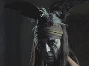 Johnny Depp spettacolare primo piano Lone Ranger