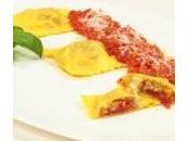 Ravioli ripieni alla “parmigiana” melanzane scamorza