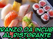 Pranzo incubo ristorante giapponese