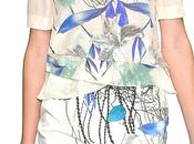 Stampe patterns dalla settimana della moda parigi