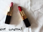 About lipstick.....