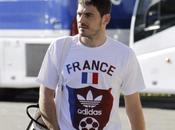 Spagna, Casillas ritiro t-shirt della Francia