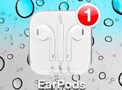 iPhone confezione delle nuove EarPods uguale disegno icona