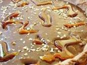 Crostata cacao ganache cioccolato latte senza glutine