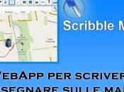 Scribble Maps: webapp scrivere disegnare sulle mappe