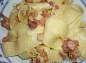 Pappardelle germe grano alla carbonara