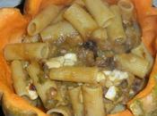 Ricette Halloween: pasta zucca, radicchio, provola castagne