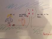Mamma aiuti disegnare? disegno Antonio PROTAGONISTA!