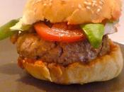 Homemade hamburger