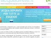 line nuovo sito depuratori d'acqua Acquadirete