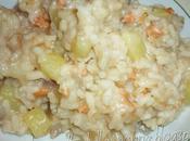 Risotto salmone, patate cipolla