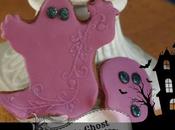 Halloween cookies: Purple Ghost TUTORIAL