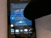 Sony Xperia Sola: test dello schermo floating touch [video flabbertech]