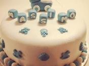 Prove Cake-design: torta battesimo