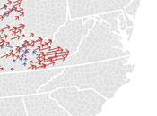 2012: L'Est Kentucky, vicino alla Virginia, sterza forte verso Romney