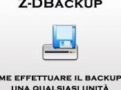 Z-DBackup: software effettuare backup qualsiasi unità