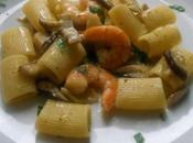 Pasta gamberi porcini