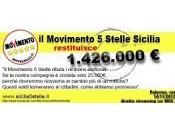 Sicilia: Movimento Stelle rinuncia rimborsi elettorali