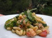 Rucola cotta cruda… Cavatelli Pugliesi Gamberi