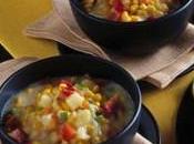 Zuppa americana mais verdure