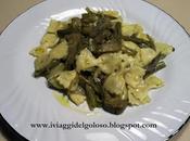 Ricette pasta fresca .... farfalline carciofi