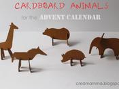 Dentro calendario dell'Avvento (1): animali cartone