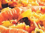 paella mista: pollo frutti mare