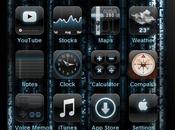 iPhone Theme Blue Matrix RedRunner