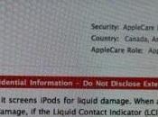 Apple Cambia politica valutazione danni liquido iPod Touch