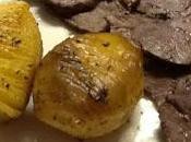 Arrosto manzo patate Hasselback