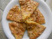 Frittata forno porri mandorle