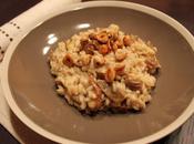 Risotto funghi taleggio nocciole