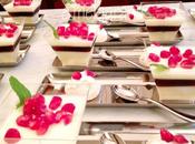 Bicchierini cioccolato bianco melagrana mini pavlove alla melagrana.